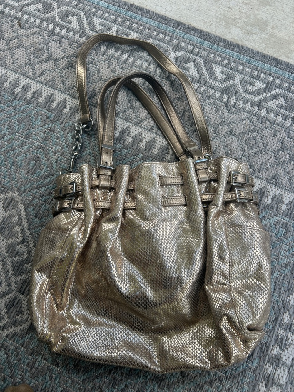 Michael Kors Gold Handbag